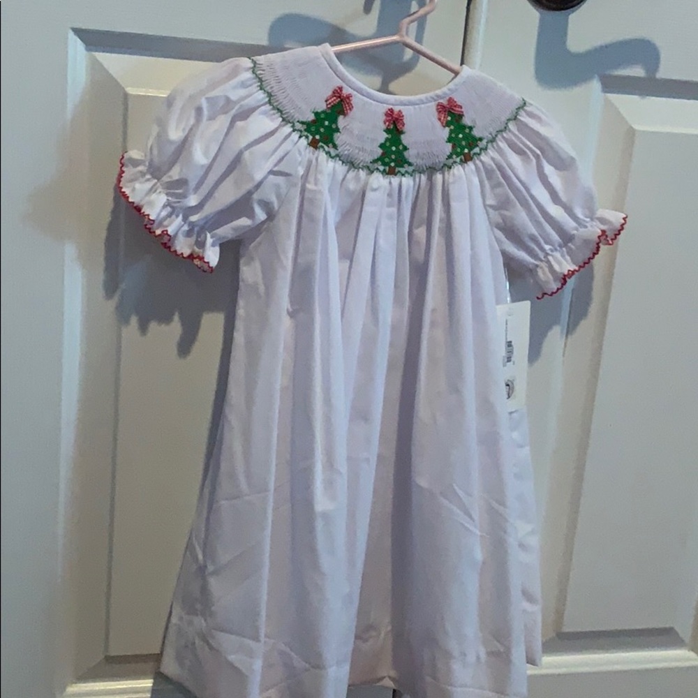 Smocked Christmas Tree 24m